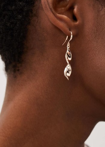 Phase Eight Twist Drop Jewellery Rose/Gold Canada | LGWUBC-381